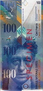 100 Schweizer Franken
