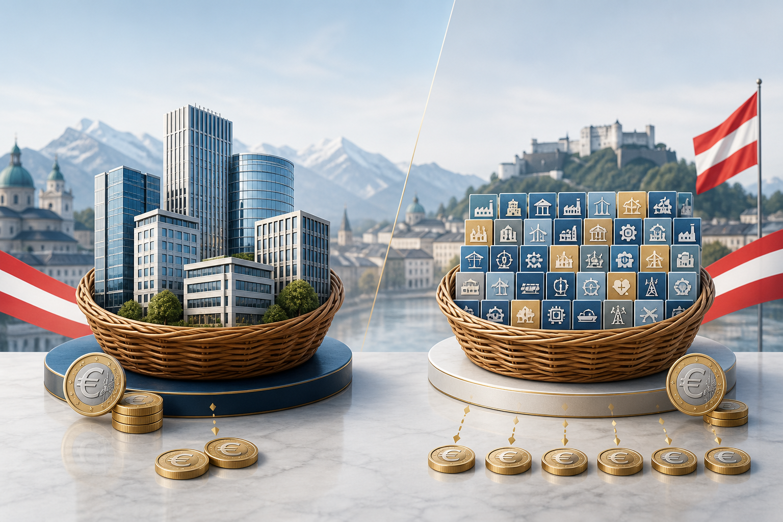 Vergleich zwischen Dividendenaktien und einem breit gestreuten ausschüttenden ETF